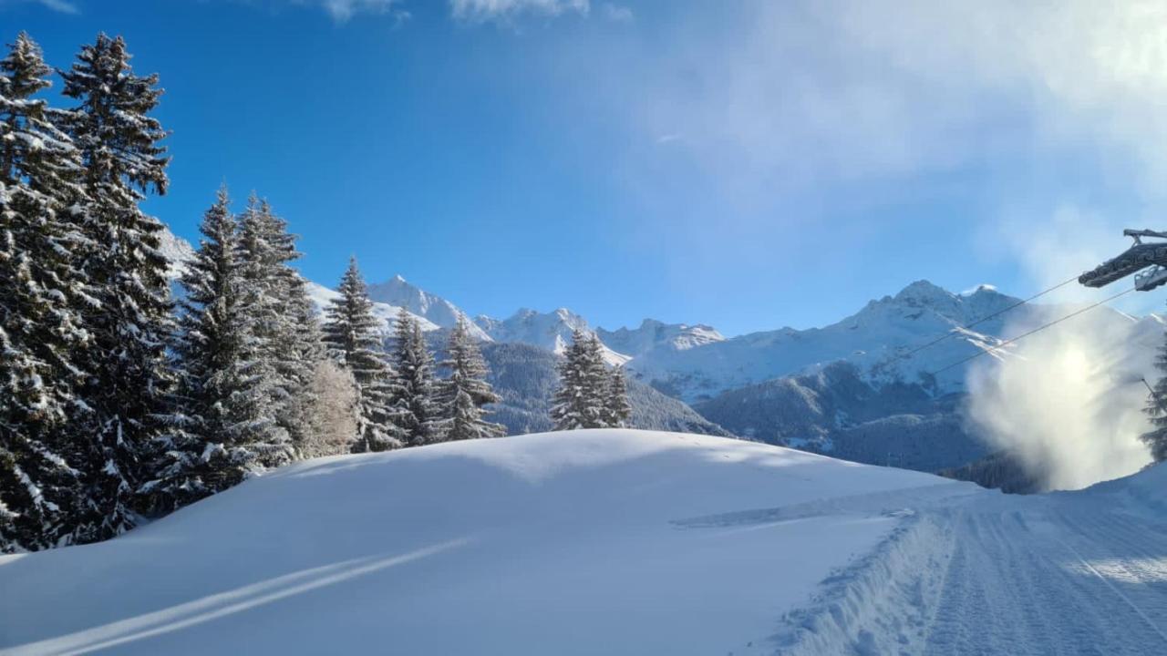 Chalet Wulli In Der Naehe Der Skianlagen Savognin Kültér fotó