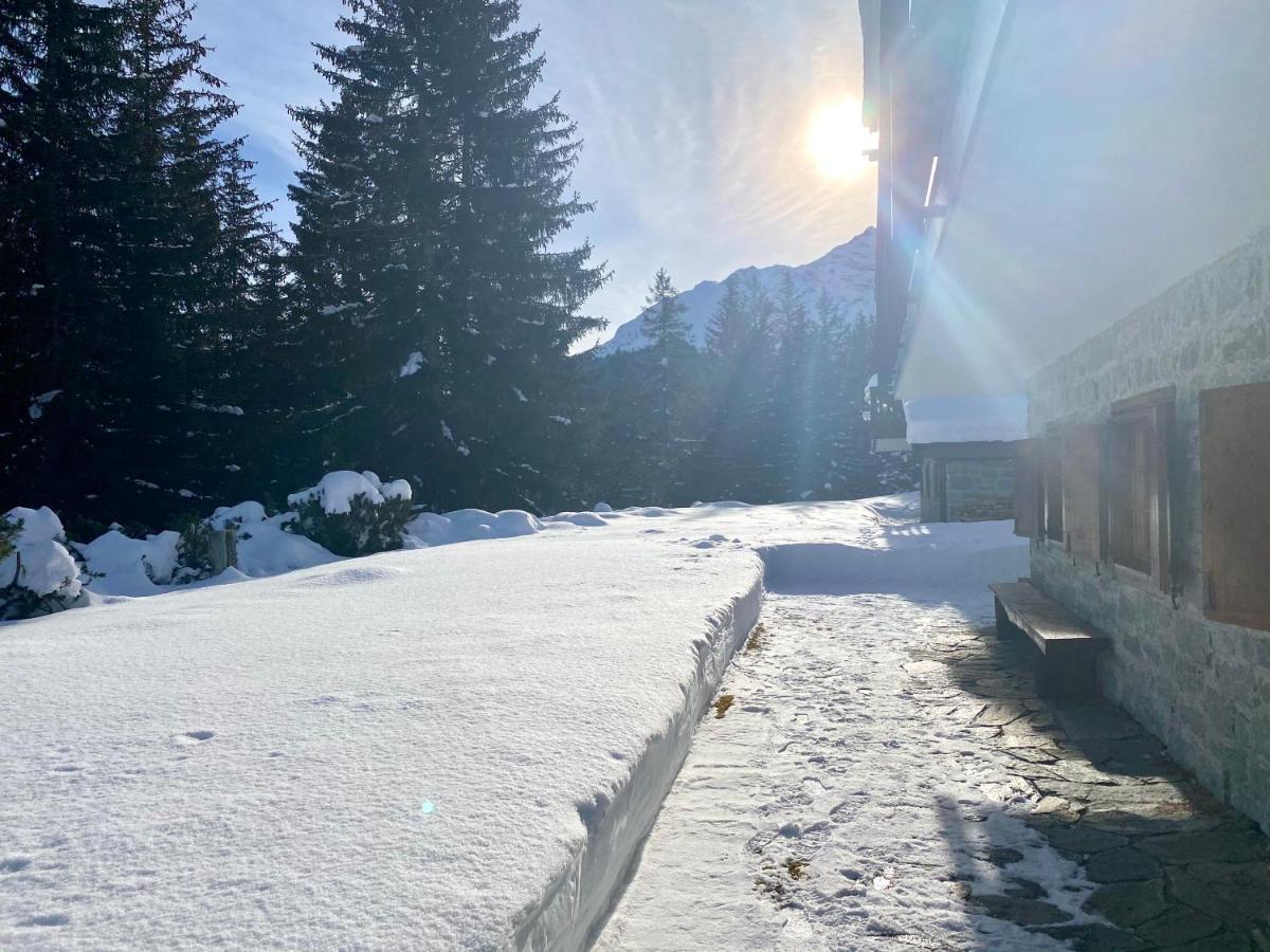 Chalet Wulli In Der Naehe Der Skianlagen Savognin Kültér fotó